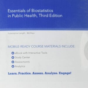 Navigate 2 Advantage Access For Essentials Of Biostatistics In Public Health